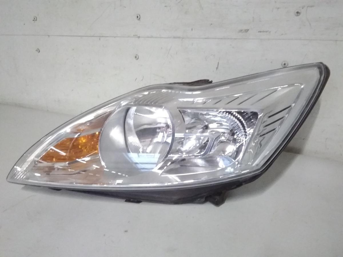 Ford Focus 2 DA3 Facelift orig. Scheinwerfer links chrom Halogen mit LWR BJ2008