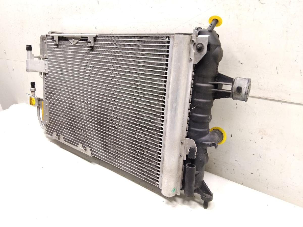 Opel Astra G original Wasserk&uuml;hler mit Klimakondensator 1.6 74kw Bj.2003