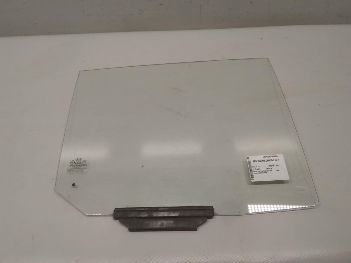 KIA Picanto BA original Scheibe T&uuml;rscheibe hinten rechts 5t&uuml;rig Facelift BJ2011