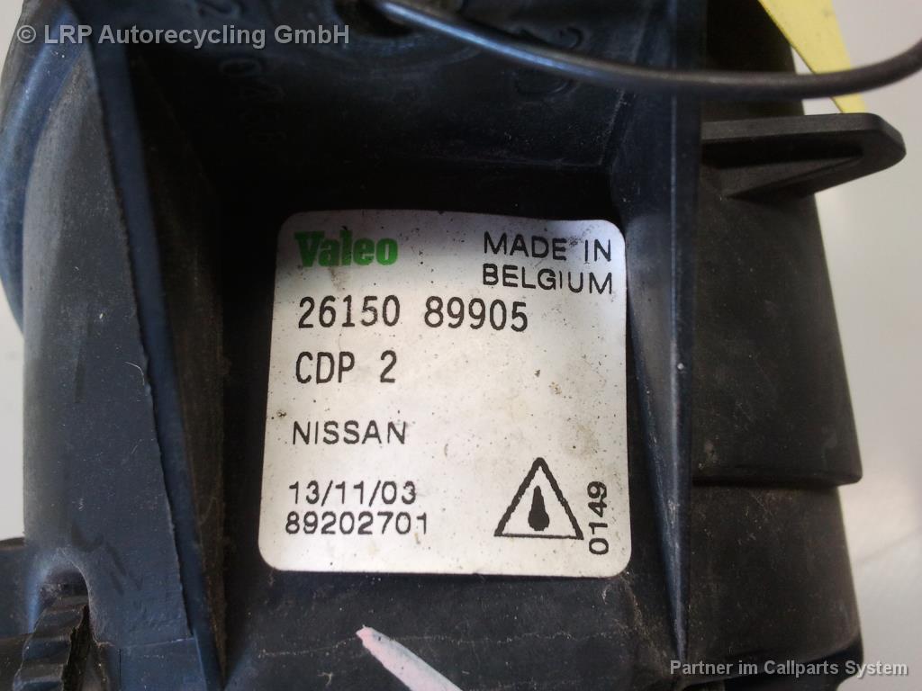 Nebelscheinwerfer R 2615089905 Nissan Primera Trav.(P12) BJ: 2004