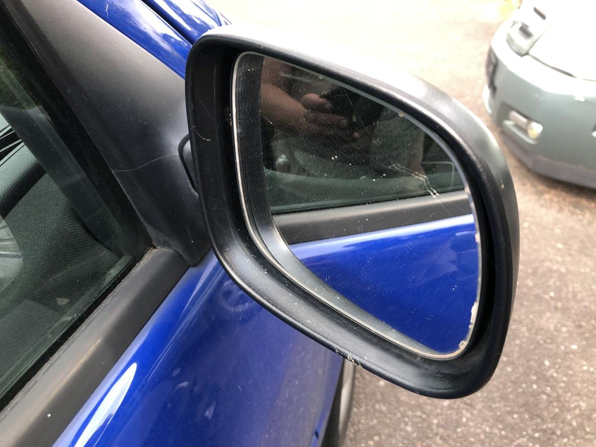 Skoda Fabia 6Y Au&szlig;enspiegel rechts Spiegel manuelle Verstellung unlackiert