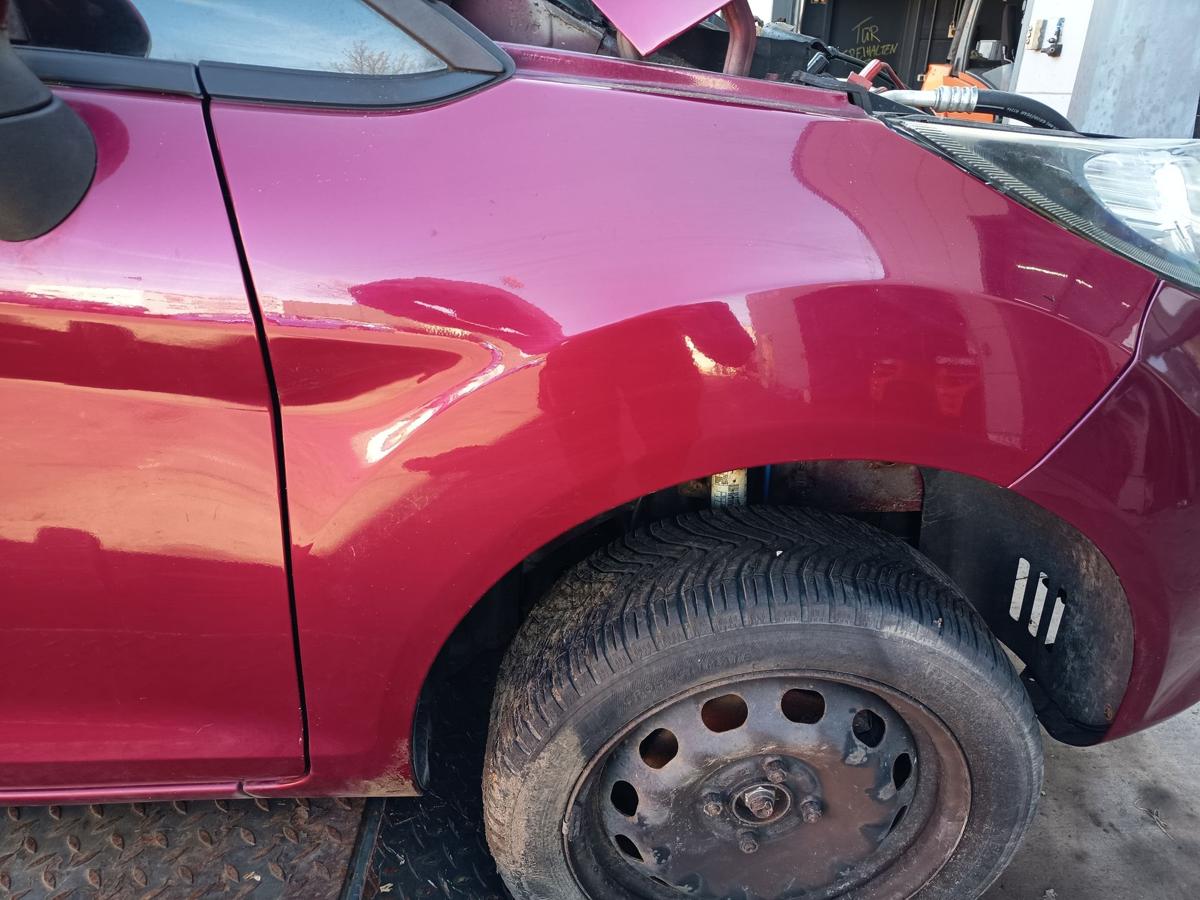 Ford Fiesta MK7 original Kotfl&uuml;gel rechts Hot Magenta vor Facelift Bj 2009