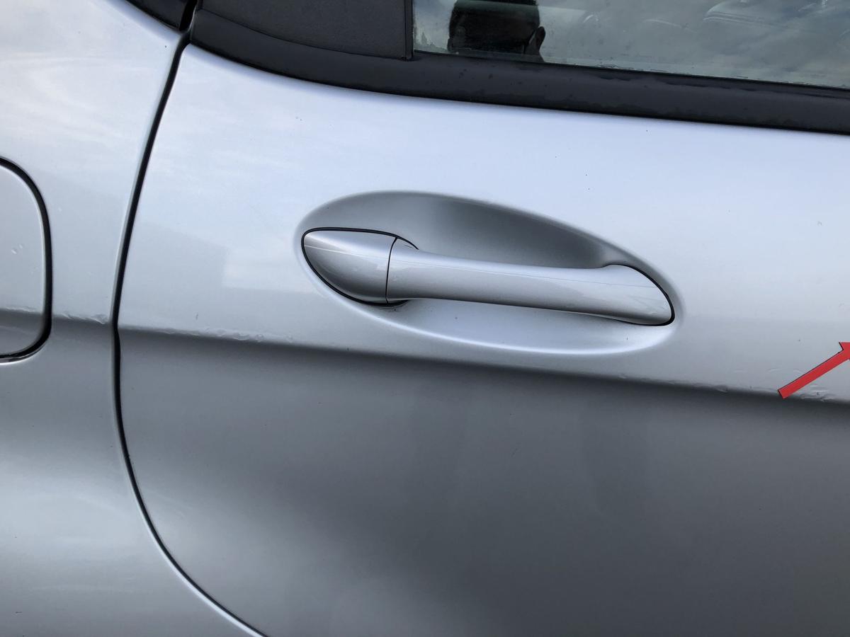 Mercedes A Klasse W169 T&uuml;r hinten rechts Fondt&uuml;r Polarsilber Rohbau