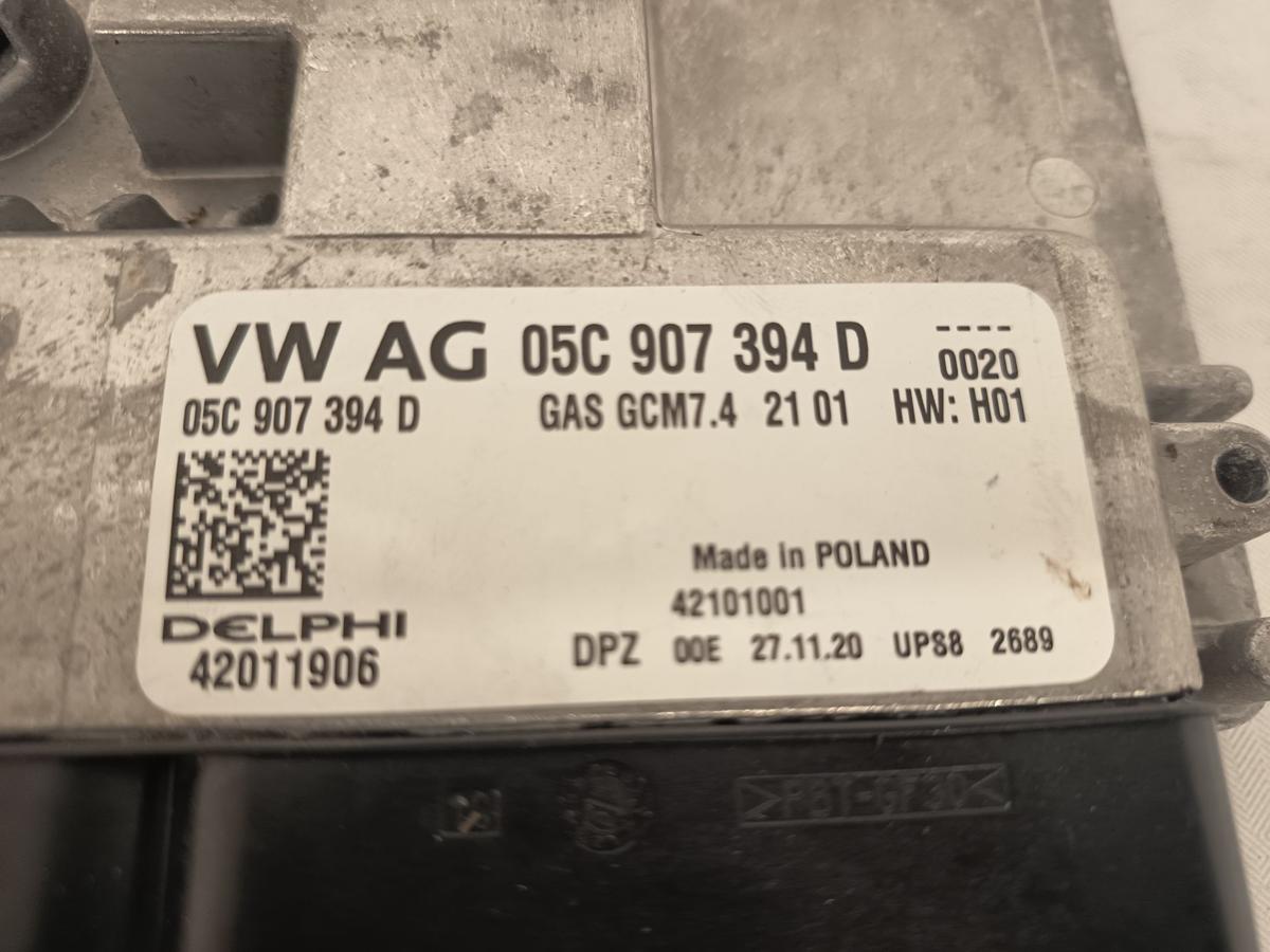 VW Polo VI AW original Motorsteuergerät 05C907394D 1,0L 70KW Benzin BJ 2021