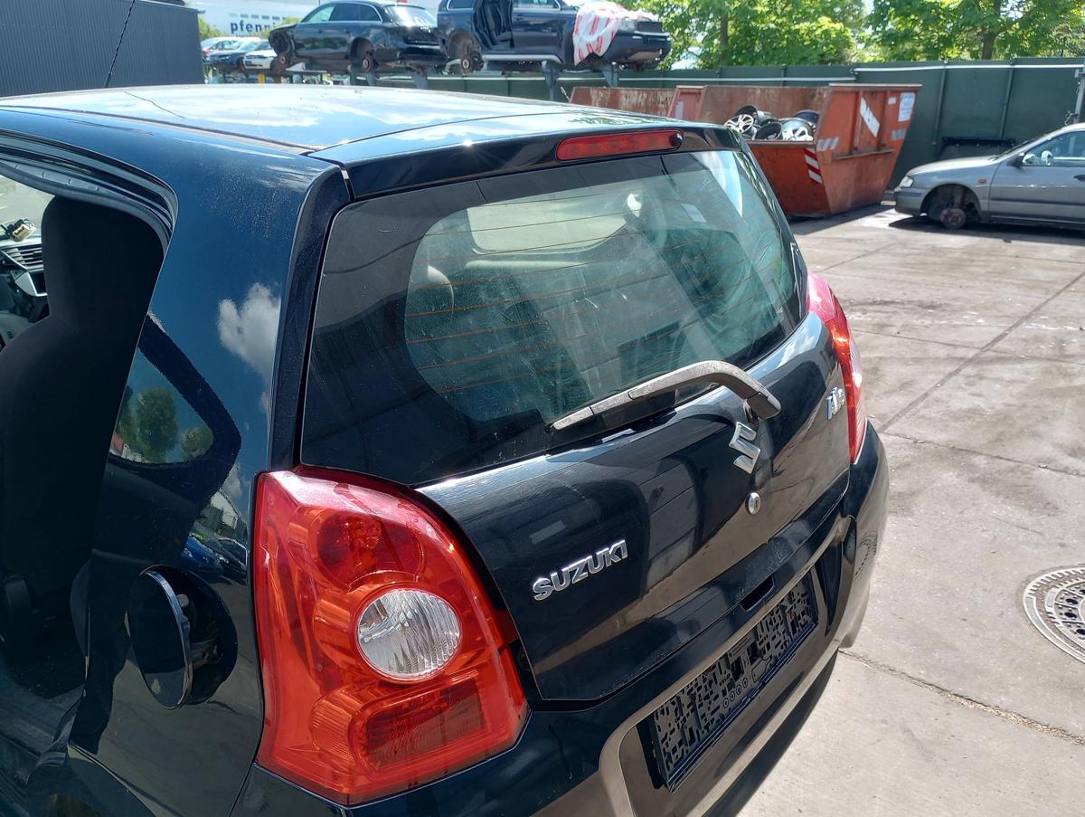 Suzuki Alto VII GF orig Heckklappe mit Scheibe ZAM Mitternachtsschwarz Bj 2009