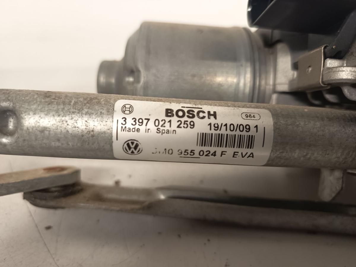 VW Golf Plus original Wischermotor vorne rechts mit Gest&auml;nge Baujahr 2009