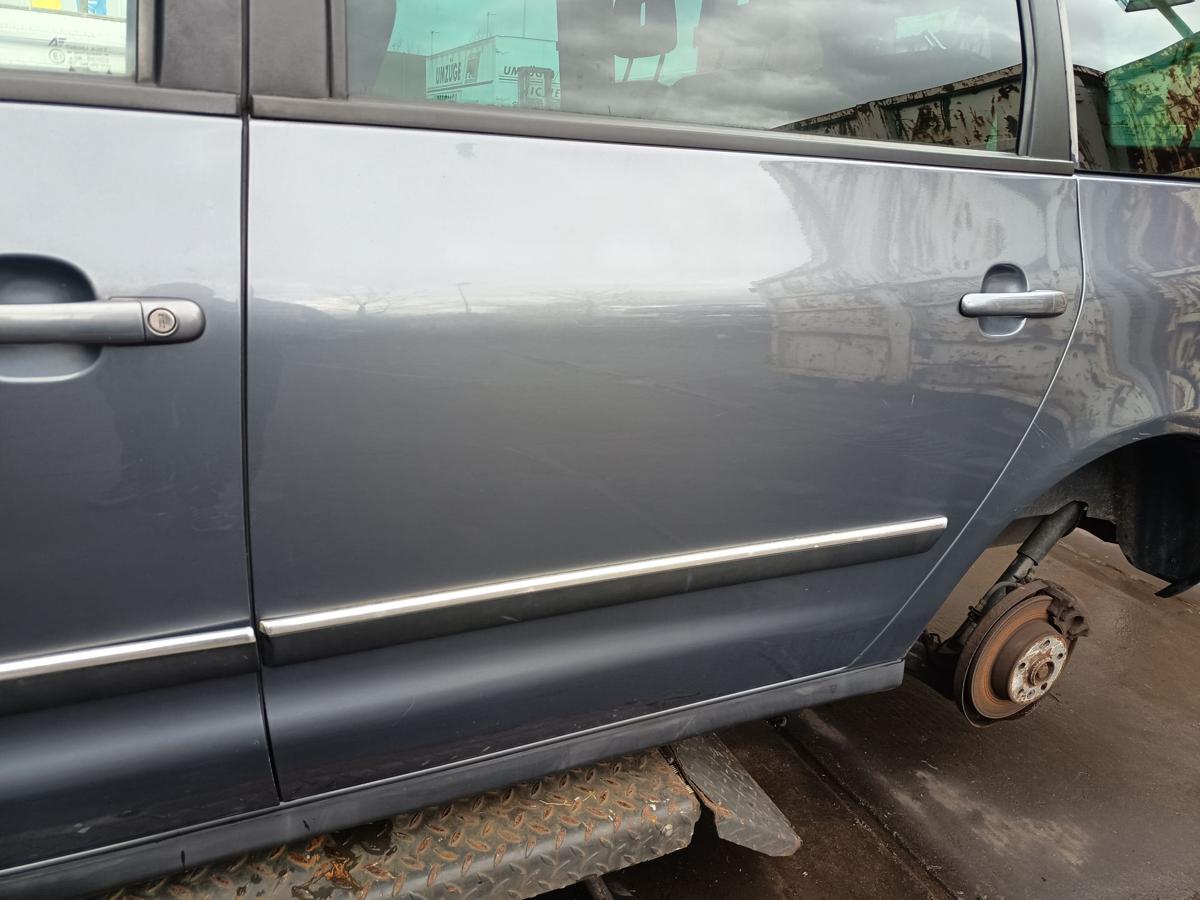 VW Sharan original T&uuml;r hinten links LR7K grau Baujahr 2009