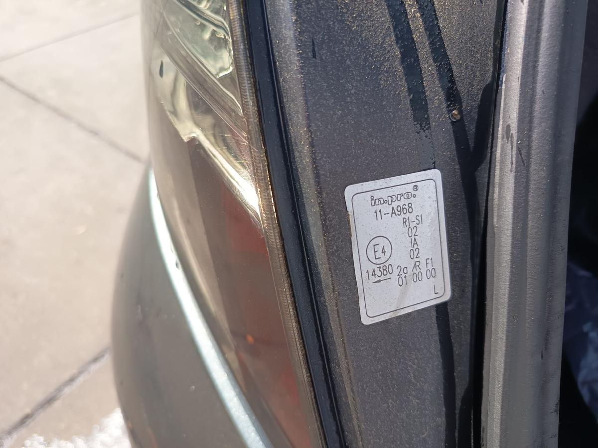 Zubeh&ouml;r In.pro. R&uuml;ckleuchten f&uuml;r Peugeot 207 Heckschlusslicht