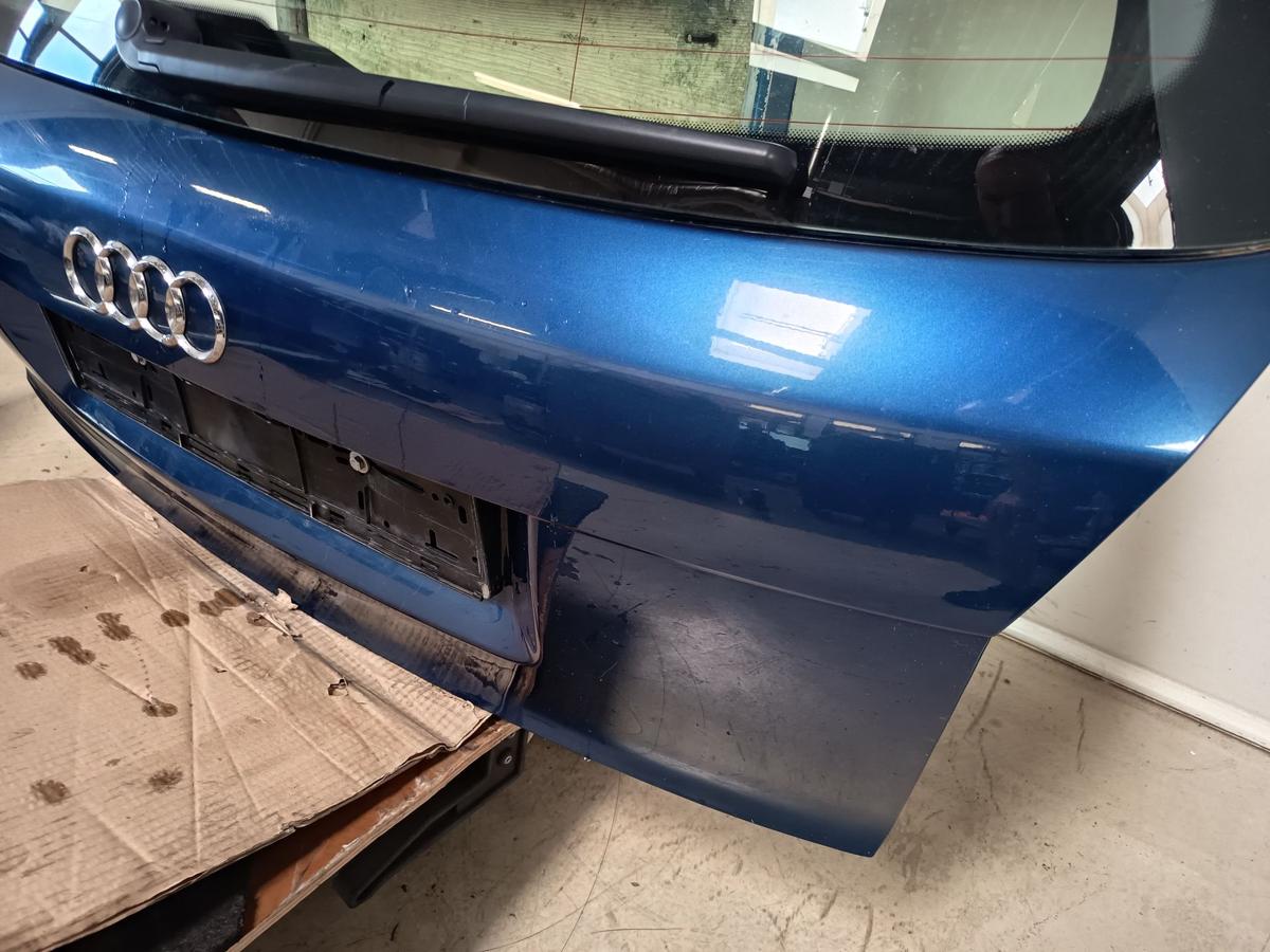 Audi A4 B6 Avant original Heckklappe mit Scheibe Z5C Mauritiusblau Bj 2004
