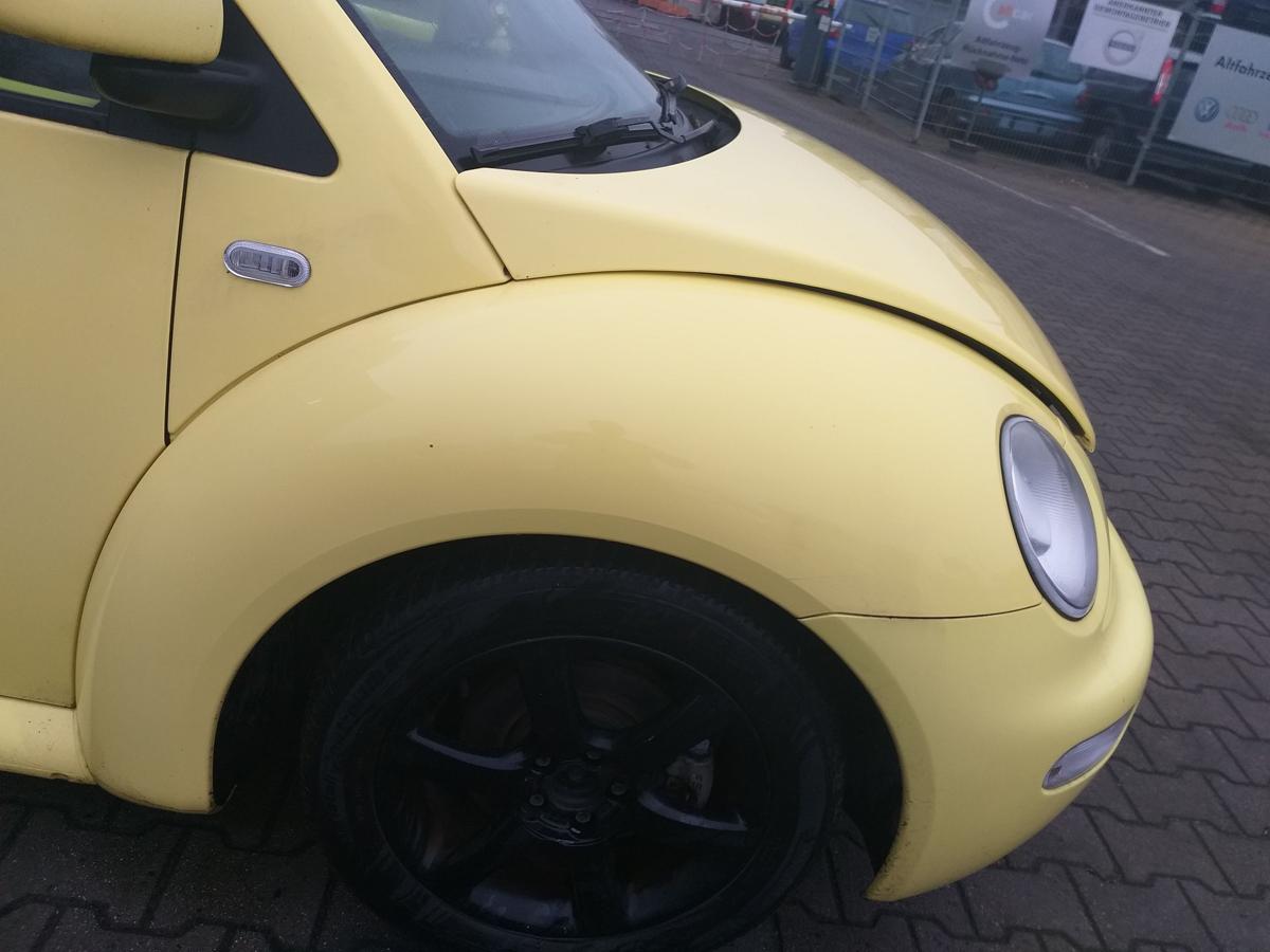 VW New Beetle original Kotflügel vorn rechts LD1B-Gelb Bj.2000