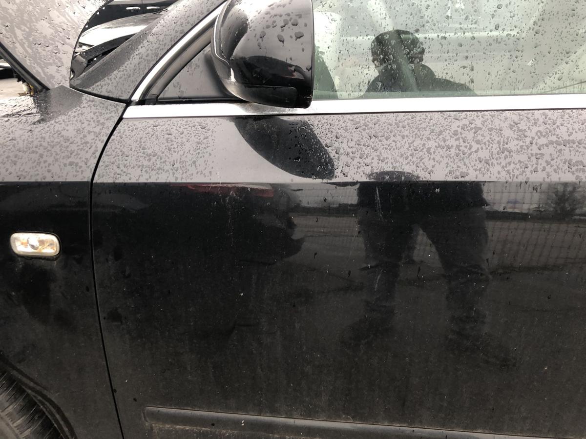 Audi A4 8E B6 Limo Tür vorne links Fahrertür Rohbau LZ9W Ebonyschwarz