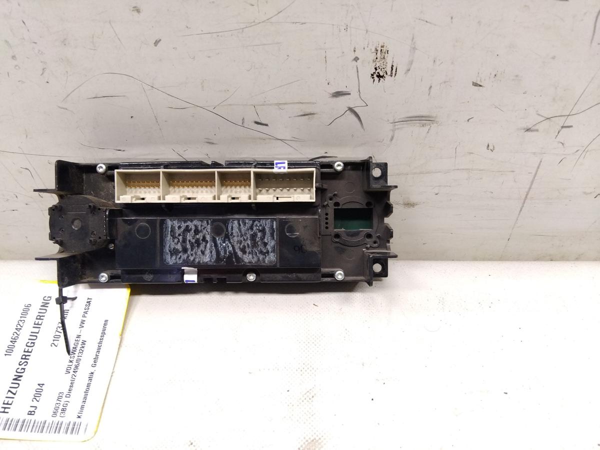 VW Passat 3BG Heizungsregulierung Klimabedienteil Klimaautomatik BJ2004