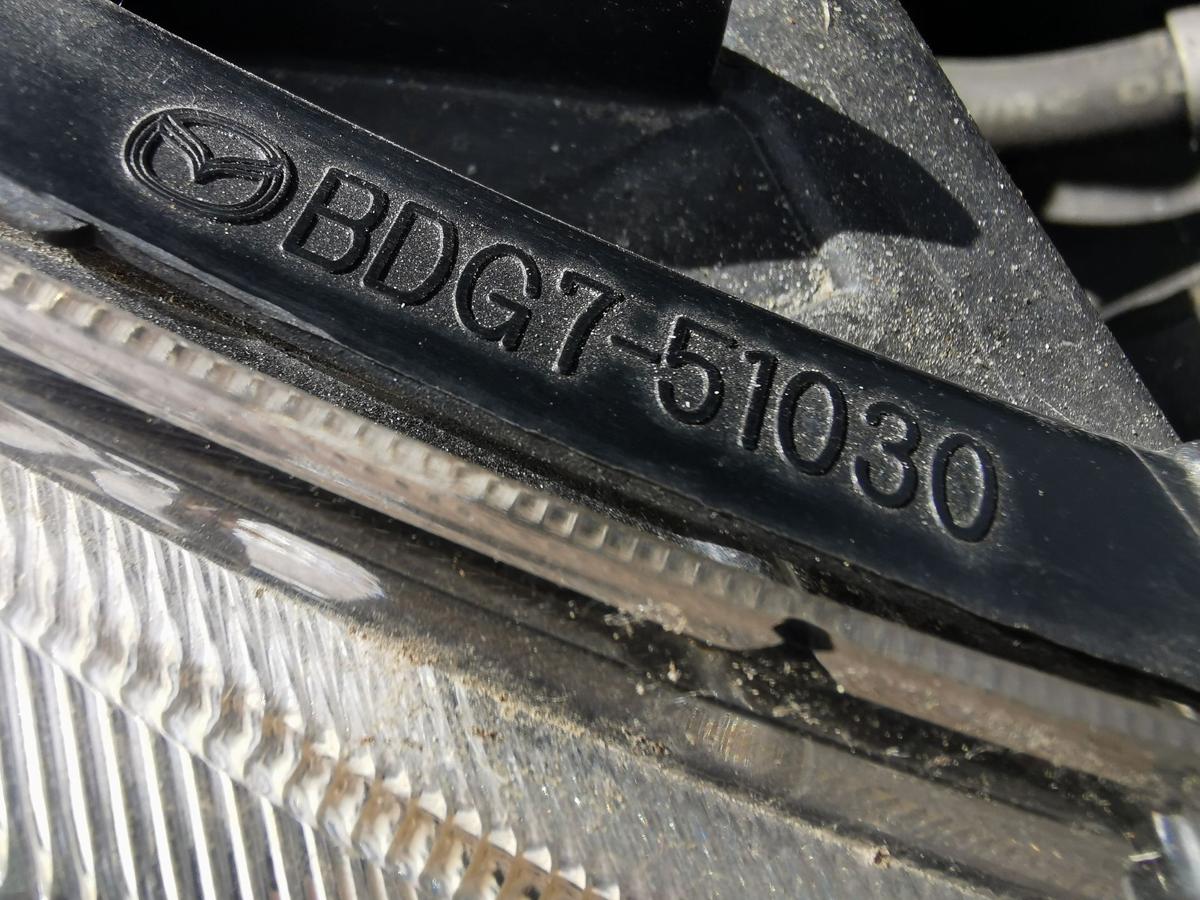 Mazda 3 BL Scheinwerfer Hauptscheinwerfer Frontscheinwerfer vorn rechts TEXT