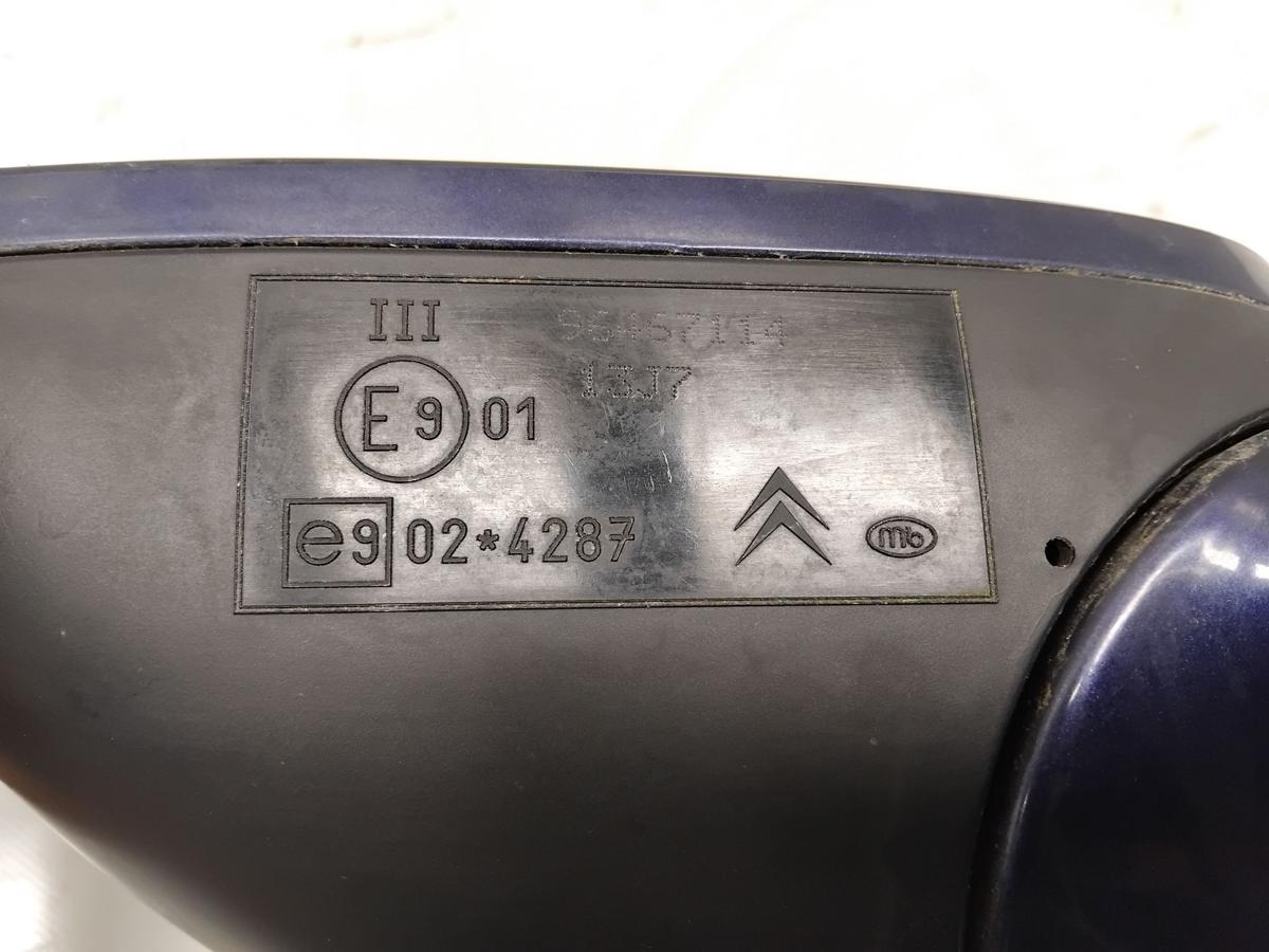 Citroen C4 orig Au&szlig;enspiegel links elektrisch anklappbar beheizt 7pol+2pol BJ07