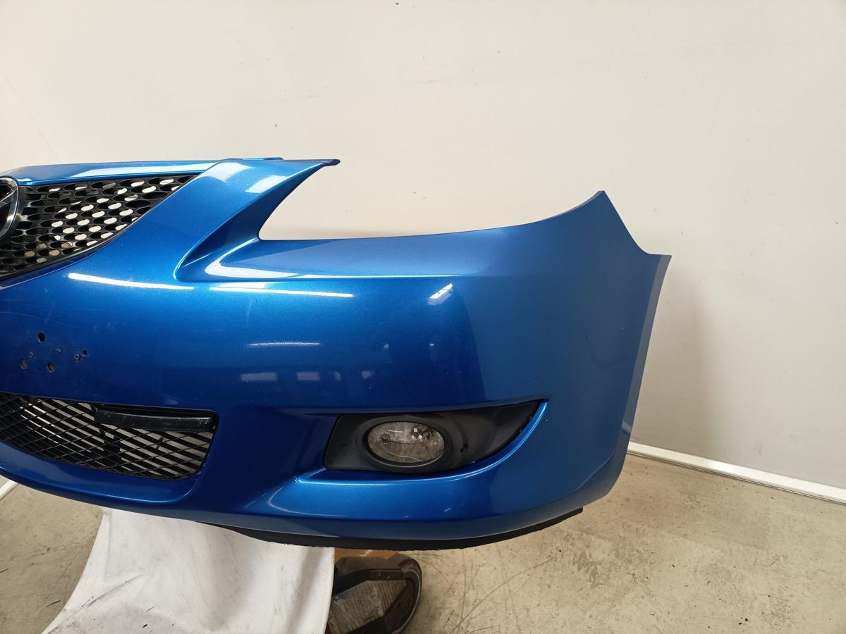 Mazda 3 BK orig Stoßfänger Stoßstange vorn NSW 27B Montrealblau Met Bj 2004