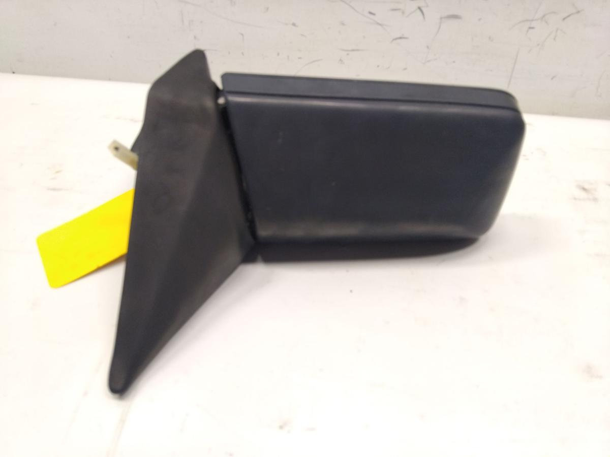 Mercedes Benz 190 W201 orig Au&szlig;enspiegel links schwarz unlackiert manuell BJ1991