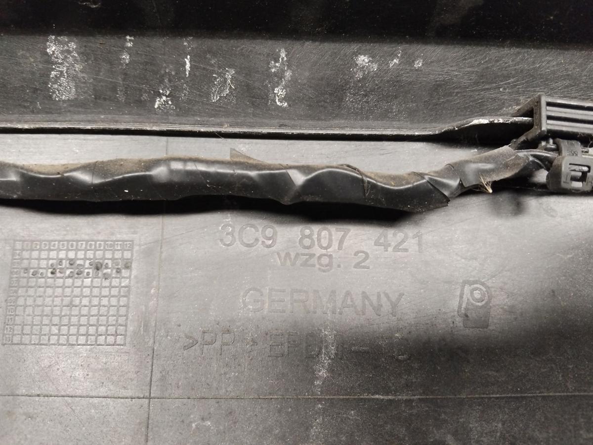 VW Passat 3C Variant orig Sto&szlig;f&auml;nger Sto&szlig;stange hinten LA7T United Grey BJ2007