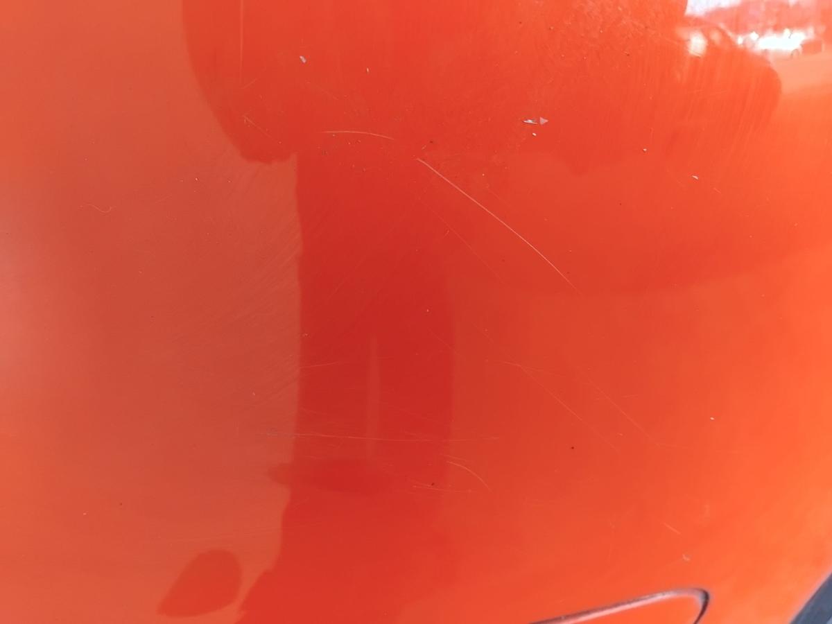 Seat Ibiza III 6L original Stossf&auml;nger Sto&szlig;stange hinten flashrot LP3G BJ2002