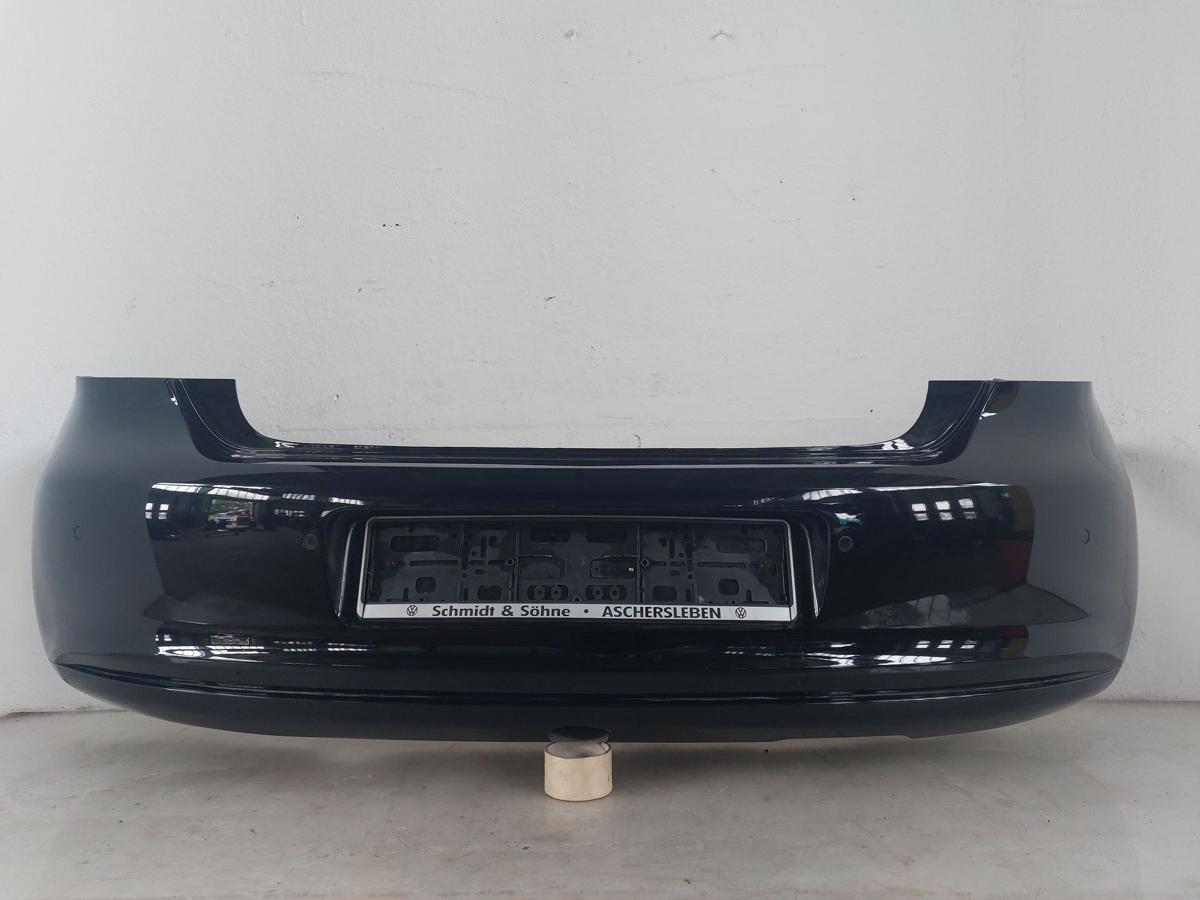 VW Polo 6R Sto&szlig;f&auml;nger hinten Hecksch&uuml;rze mit PDC 3/5-t&uuml;rer L041 Brillantschwarz