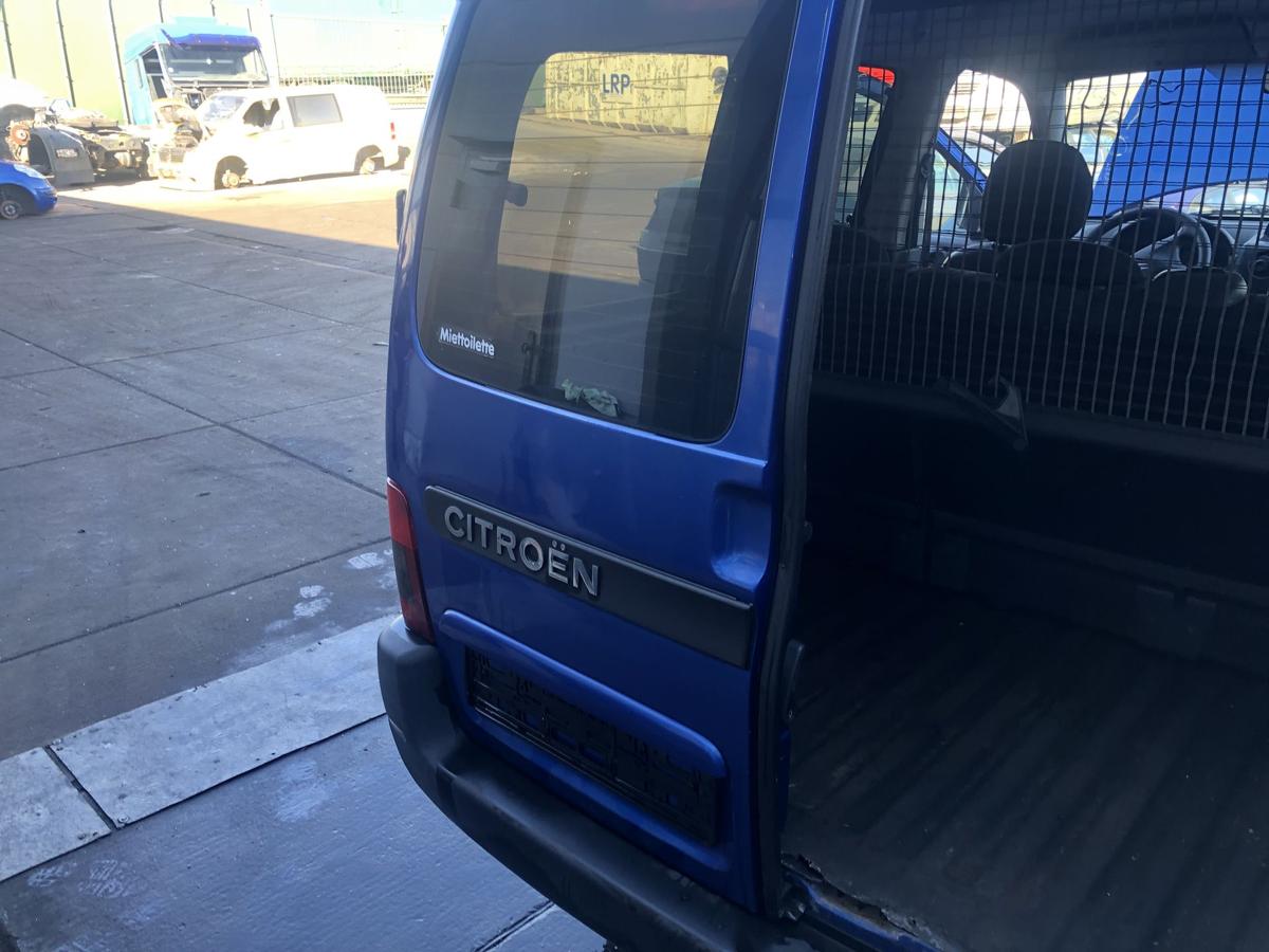 Citroen Berlingo I original Heckfl&uuml;gelt&uuml;r links KMH K&ouml;nigsblau Bj 2006