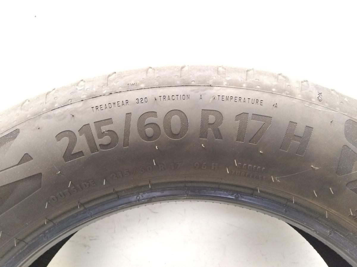 Sommerreifen gebraucht 215/750R17 96H EcoContact 6Q 1 Stück 5mm Bj.2023