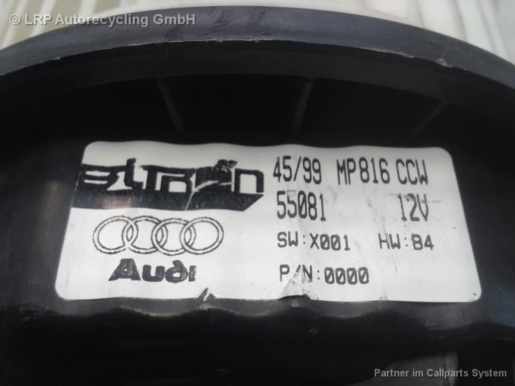 Audi A4 8E original Gebläsemotor Heizung Klima BITRUN BJ2000