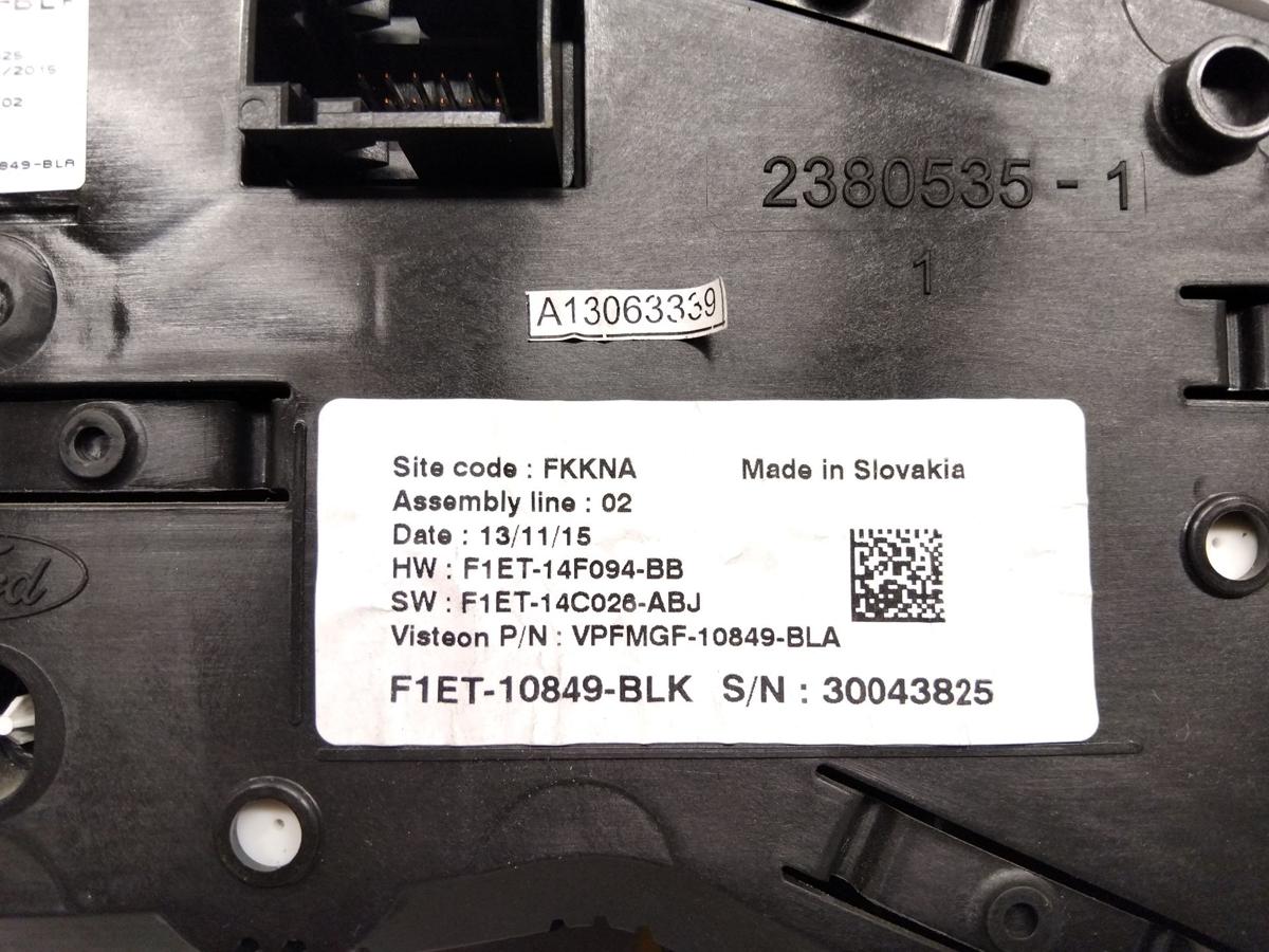 Ford Focus 3 Facelift original Kombiinstrument Tacho Armatur 1.5TDCI Bj.2015