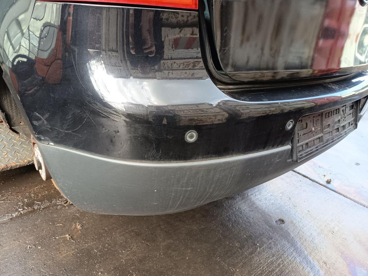 VW Golf V original Sto&szlig;stange hinten LC9Z Black Magic Metallic PDC Baujahr 2007