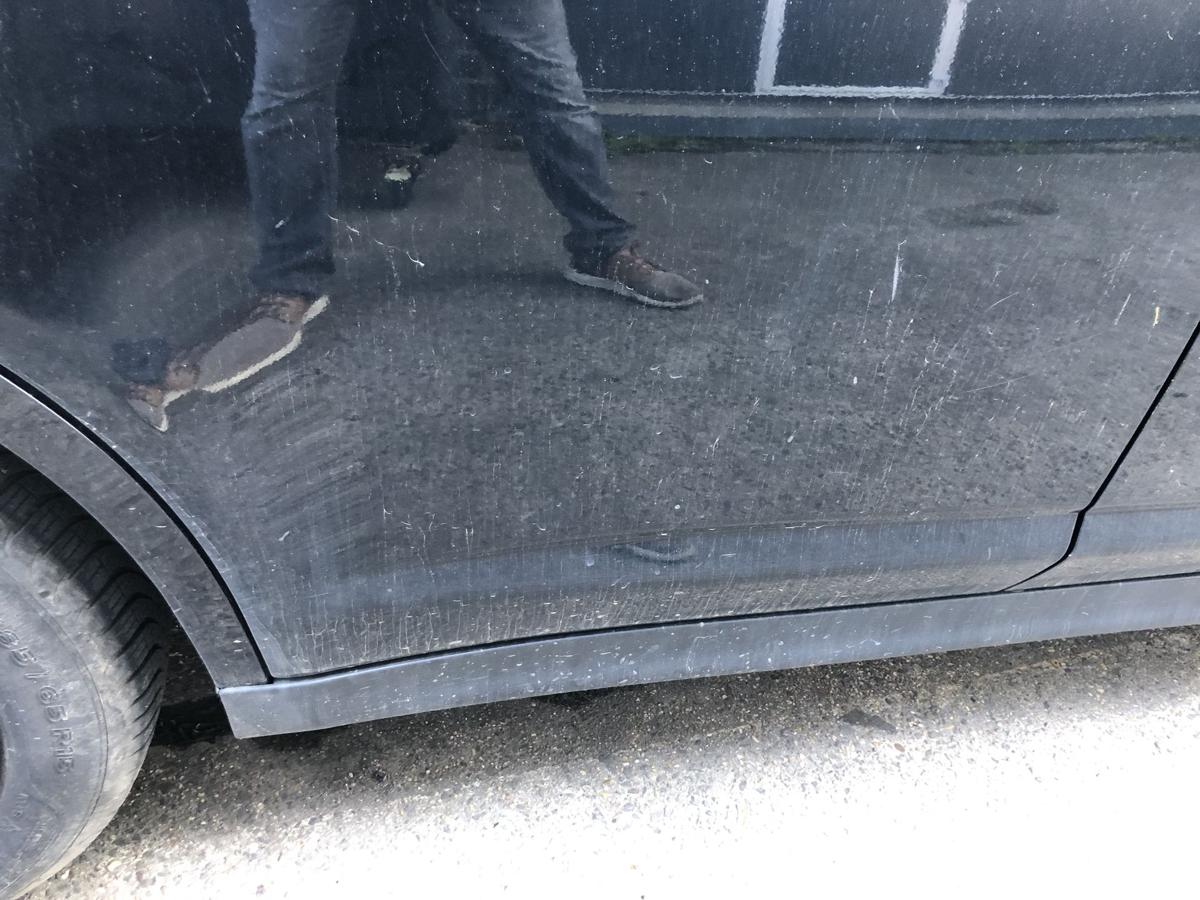 Nissan Tiida C11 T&uuml;r hinten rechts Fondt&uuml;r im Rohbau KH3 Superblack