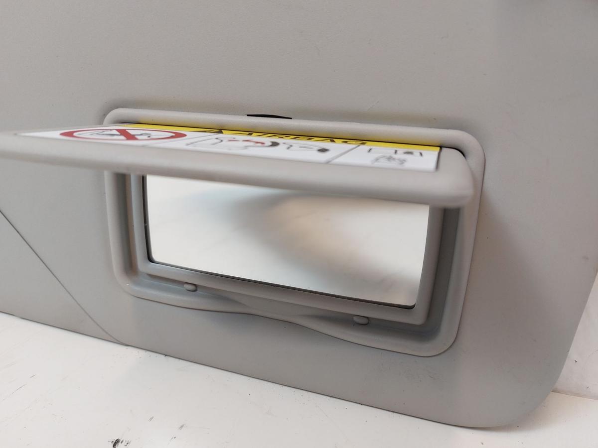 Nissan Micra K14 Sonnenblende vorn rechts Beifahrerseite mit Spiegel