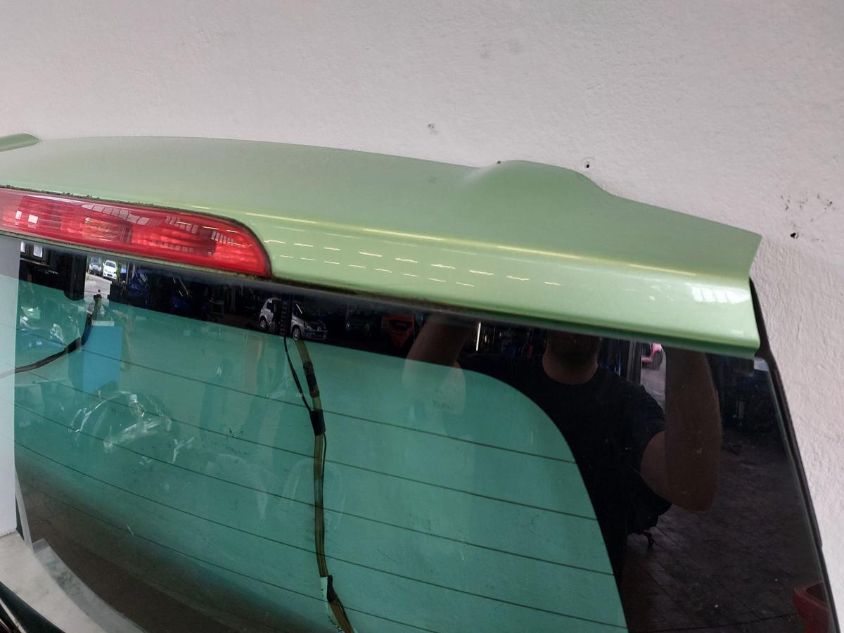 Opel Agila B Typ FXB Heckklappe Heckscheibe Kofferklappe Heckdeckel hellgr&uuml;n