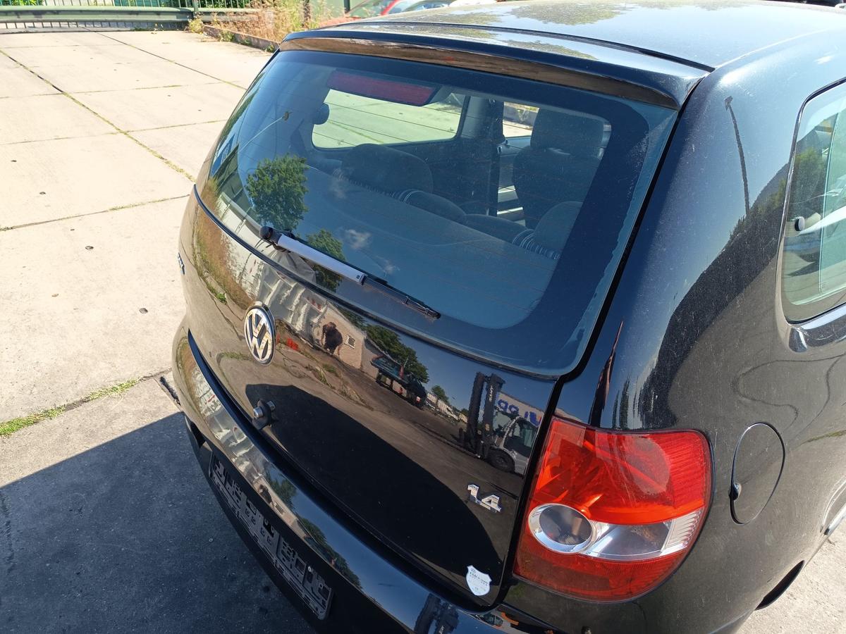 VW Fox original Heckklappe mit Scheibe L041 Brillantschwarz Baujahr 2005