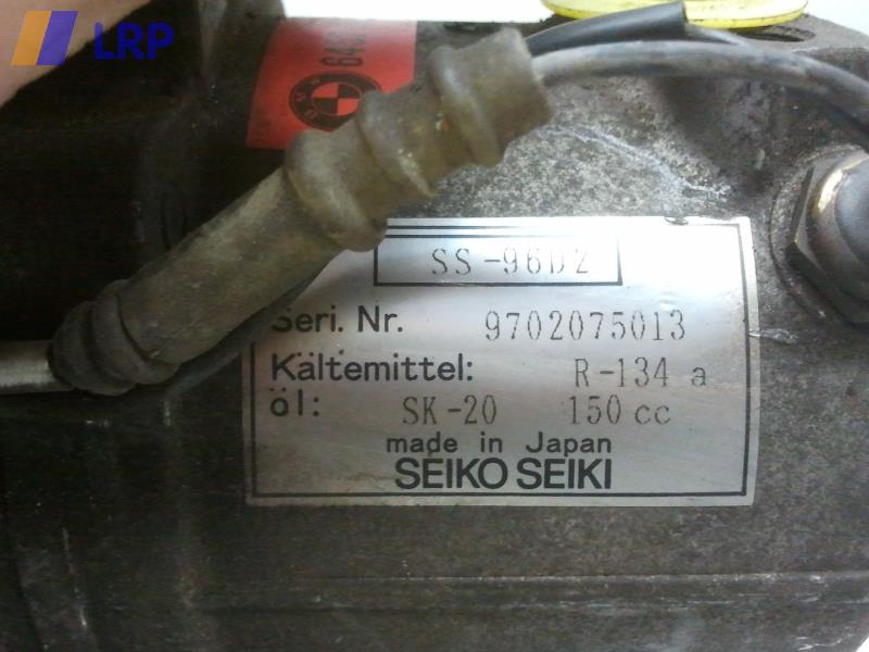 Klimakompressor 64528391474 BMW 3-Er (E36) (90-99) 323 I BJ: 1997