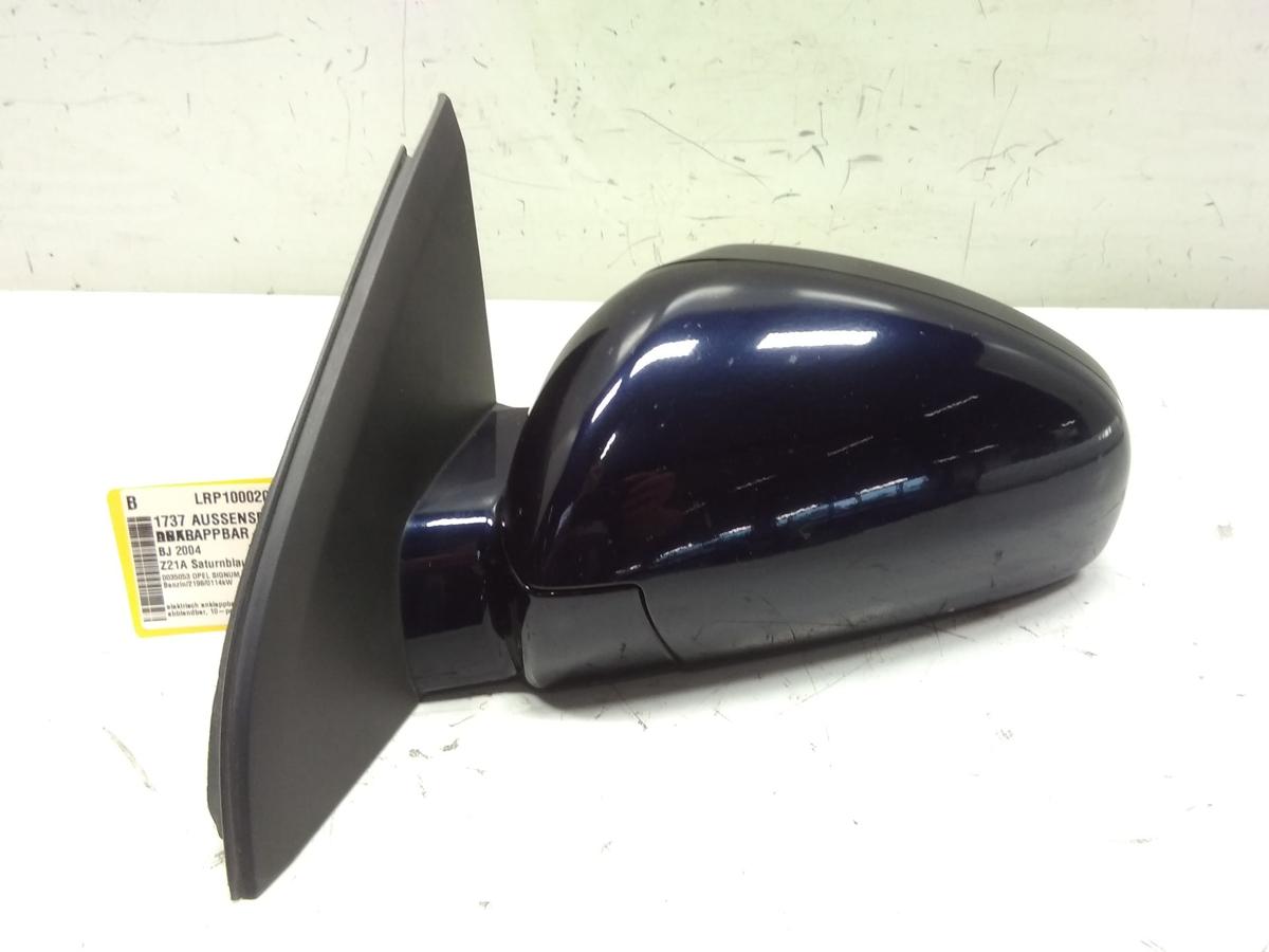 Opel Signum orig Au&szlig;enspiegel links elektrisch anklappbar Glas EC 10pol BJ2004