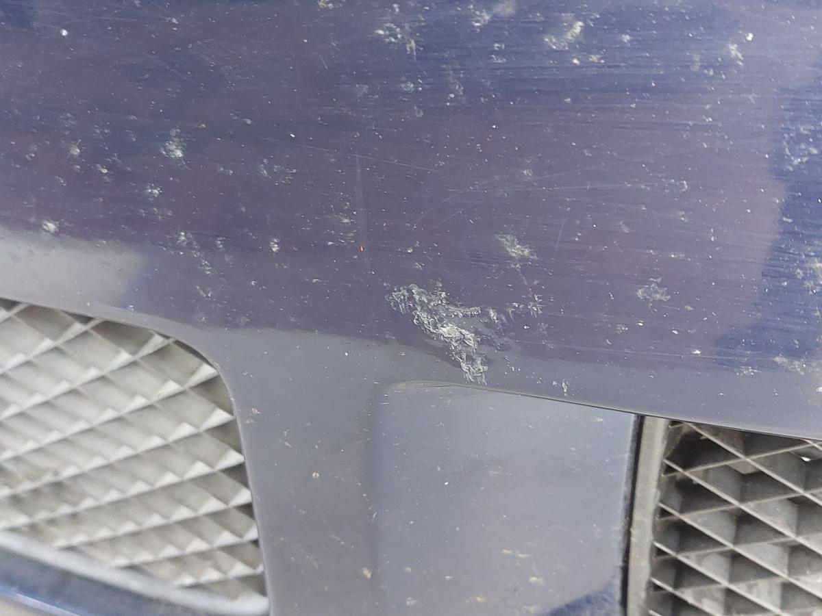 VW Polo 6N2 Sto&szlig;f&auml;nger vorn Frontsch&uuml;rze mit Nebelscheinwerfer LB5N Indigoblau