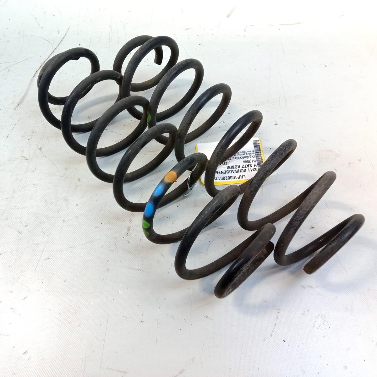 Skoda Fabia 2 Kombi 5J original Satz Schraubenfedern Hinterachse Bj.2008