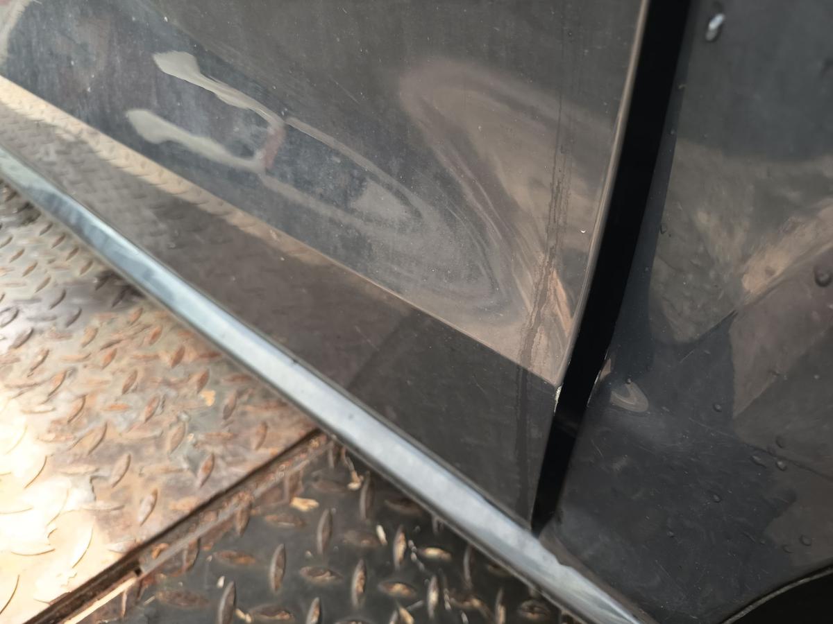 VW Polo V 6C original T&uuml;r vorn rechts Beifahrer Rohbau I7F Uranograu Bj 2014