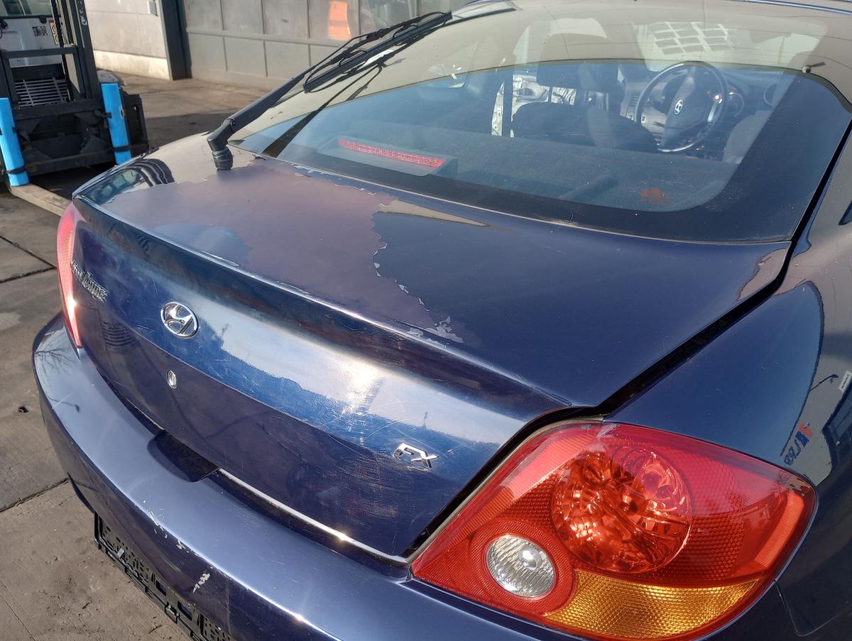 Hyundai Coupé orig Heckklappe mit Scheibe UC Carbon Blue Mica Bj 2002