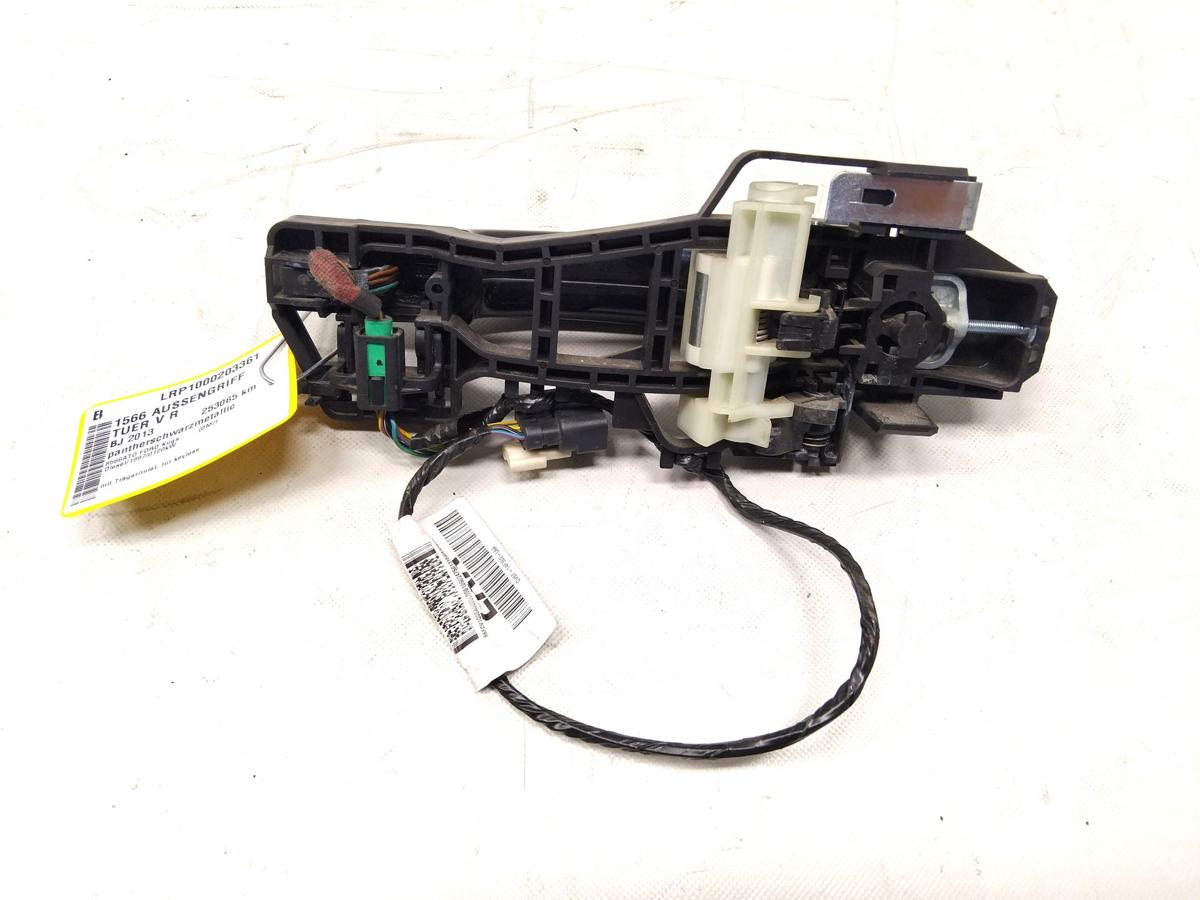 Ford Kuga II original T&uuml;rgriff vorn rechts mit Tr&auml;ger keyless BJ2013 pantherschwarzmetallic