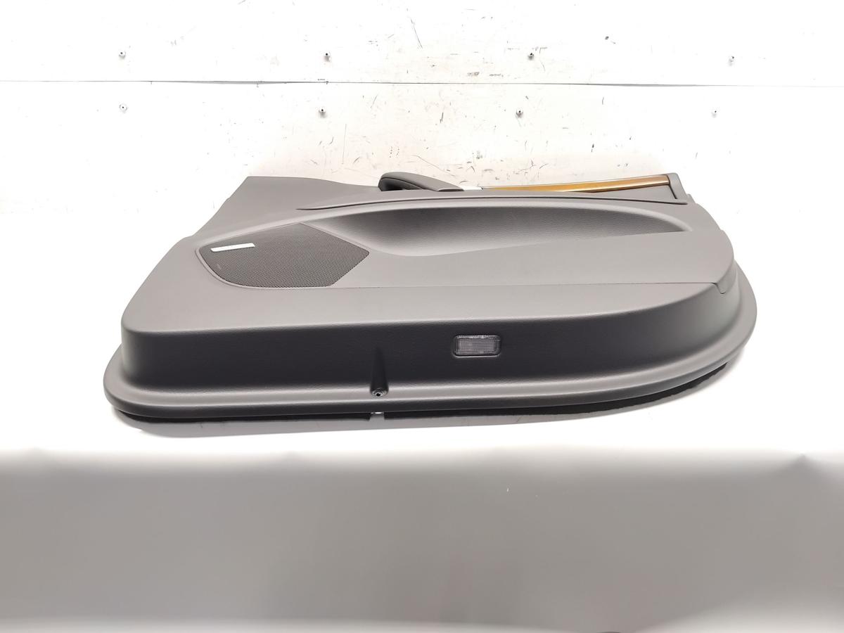 Audi Q7 4L original T&uuml;rverkleidung T&uuml;r vorn rechts BOSE Kunstleder Soul schwarz