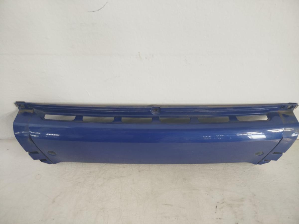 Smart City Coupe 450 Stossfänger Bumper hinten Mittelteil CBS TRUE BLUE MET