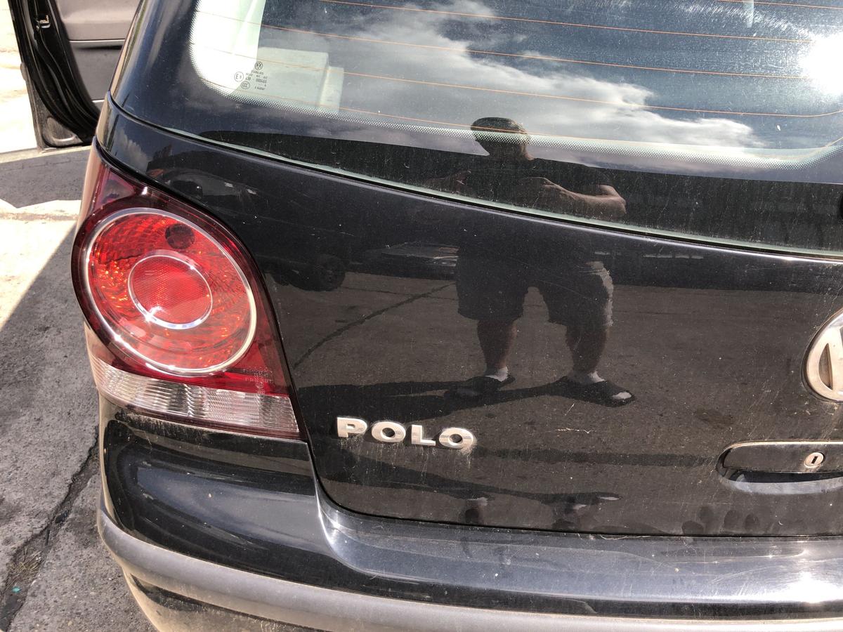 VW Polo 9N3 Heckklappe mit Heckscheibe 3 und 5 t&uuml;rer L041 Brillantschwarz