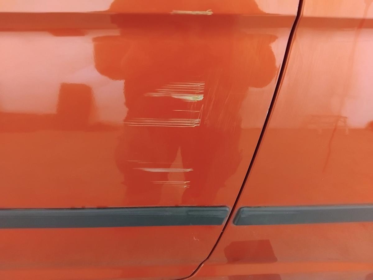 Hyundai Accent 3 MC T&uuml;r vorn links Fahrert&uuml;r 3-t&uuml;rig N8 Tango Red BJ2007