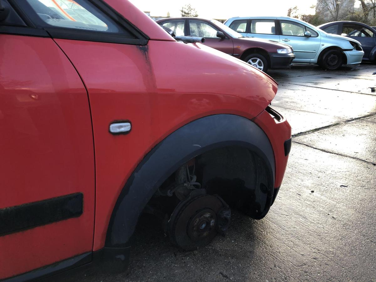 Audi A2 8Z Kotflügel vorn rechts Fender LZ3M Misanorot