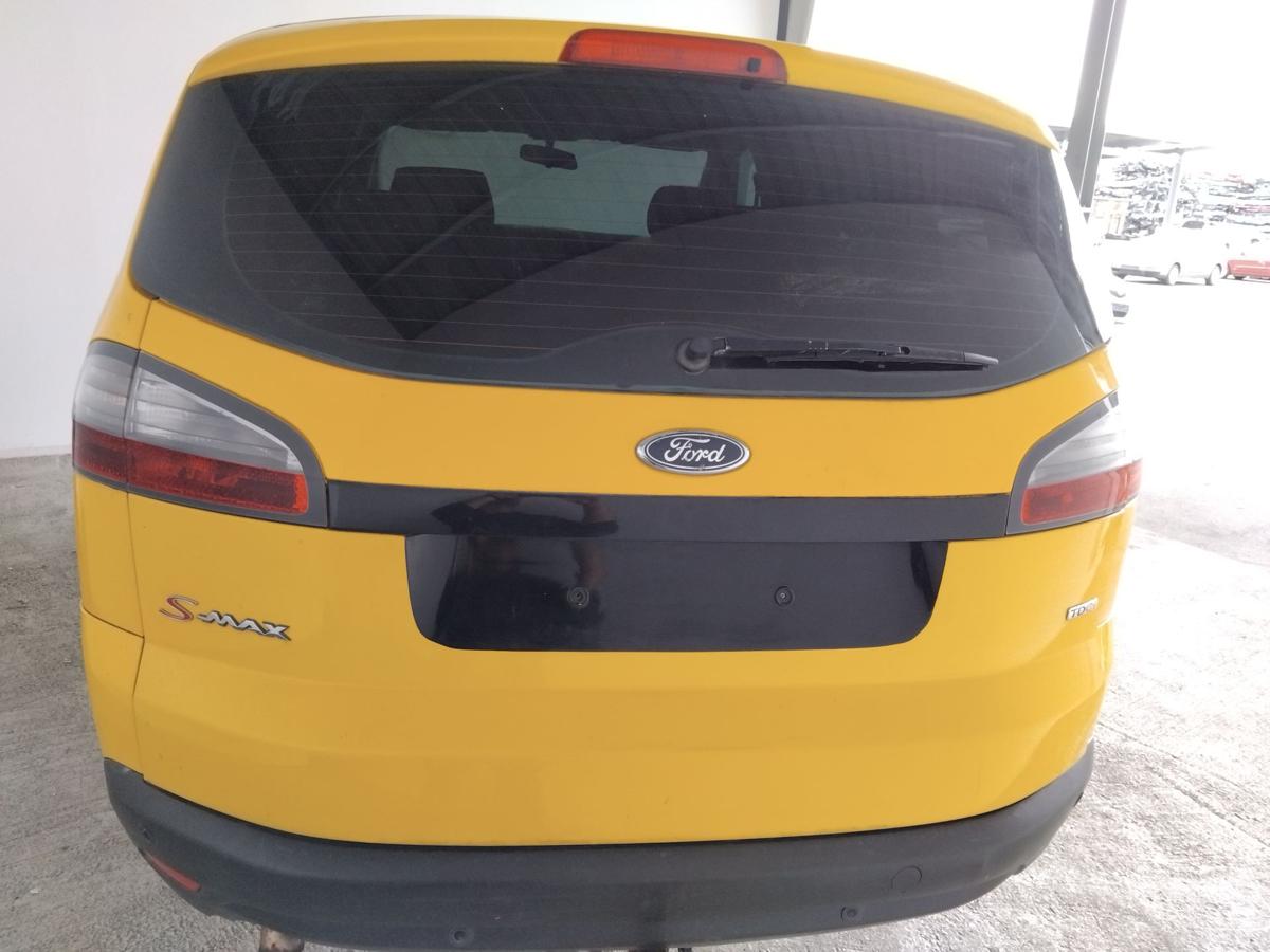 Ford S-Max 1 WA6 Heckklappe gelb oxlip yellow mit Scheibe BJ2008