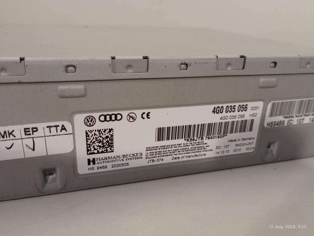 Audi A4 8K B8 orig Navi MMI Radio Einheit Rechner Teuergerät Bj 2011