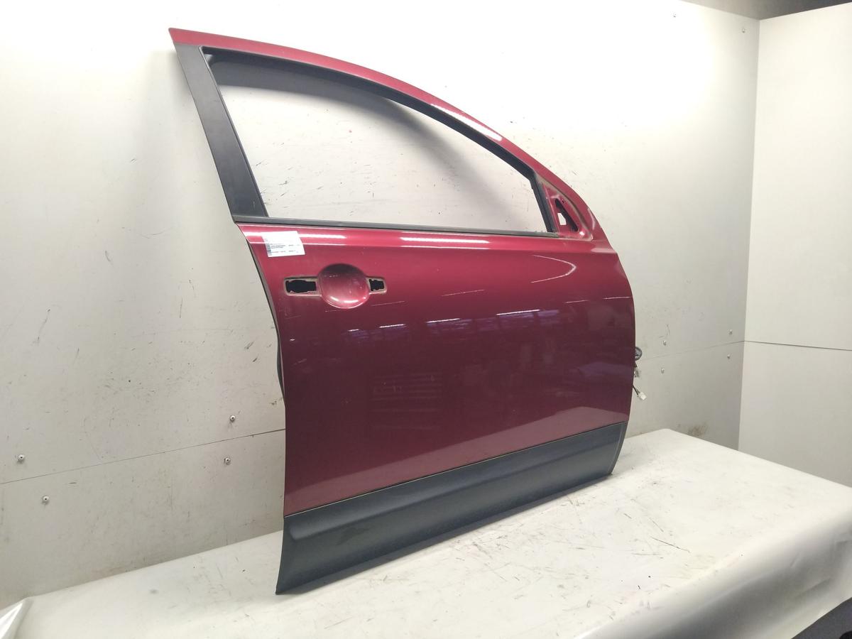 Nissan Qashqai J10 T&uuml;r vorn rechts Beifahrert&uuml;r weinrotmetallic NAJ Bj.2011