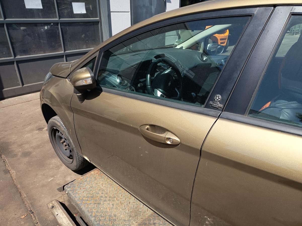 Ford Fiesta VI original T&uuml;r vorne links Castano-Braun Metallic Baujahr 2012