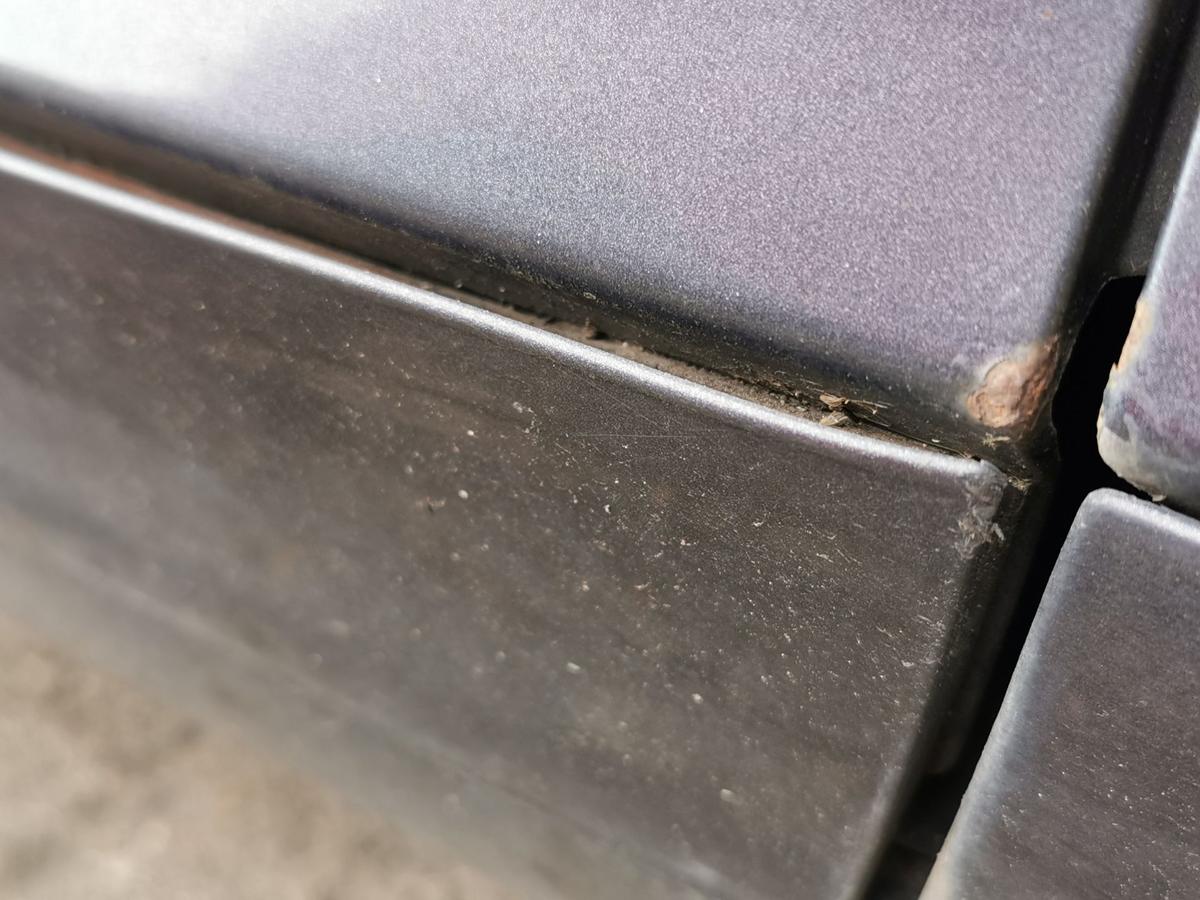 Audi A6 4F Tür Autotür Fondtür Rohbau hinten rechts Limo LZ7Q Austerngrau TEXT