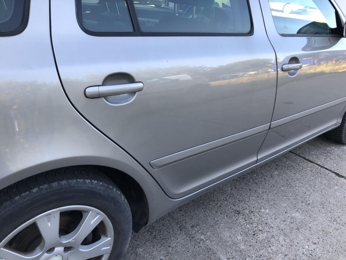 Skoda Octavia 1Z ab09 T&uuml;r hinten rechts Fondt&uuml;r im Rohbau LF8H Cappuccino Beige
